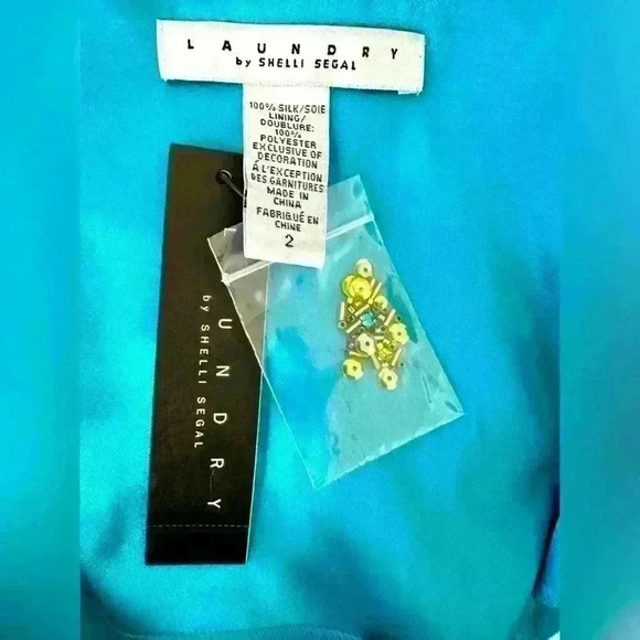 Laundry by Shelli Segal Silk Strapless Formal Maxi Dress Size 2 - Picture 9 of 10